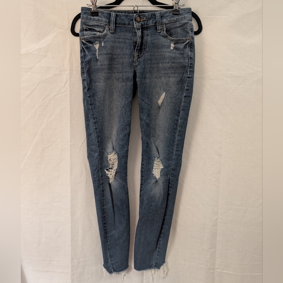 Lucky Brand Denim - Lucky Brand Lolita Super Skinny Distressed Jeans, Size 0/25